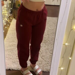 Champion Maroon Sweat Pants
